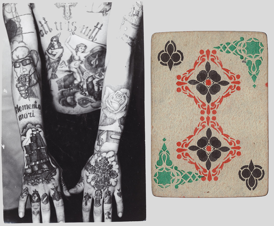 Dealing with Death: A Look Inside “Russian Criminal Tattoos and Playing Cards”