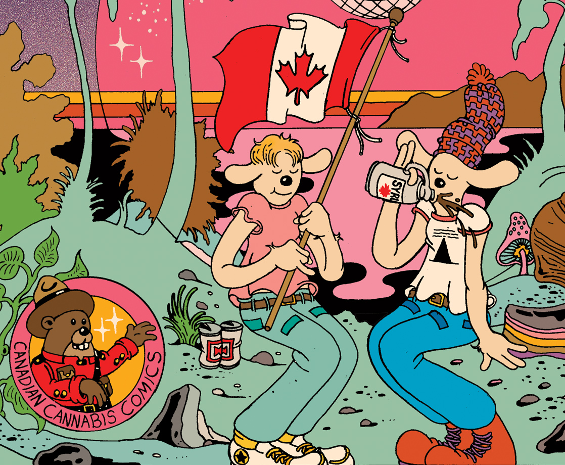 Frisbee F.D. Goes “Full Canadian” in This Week’s Weed Comic