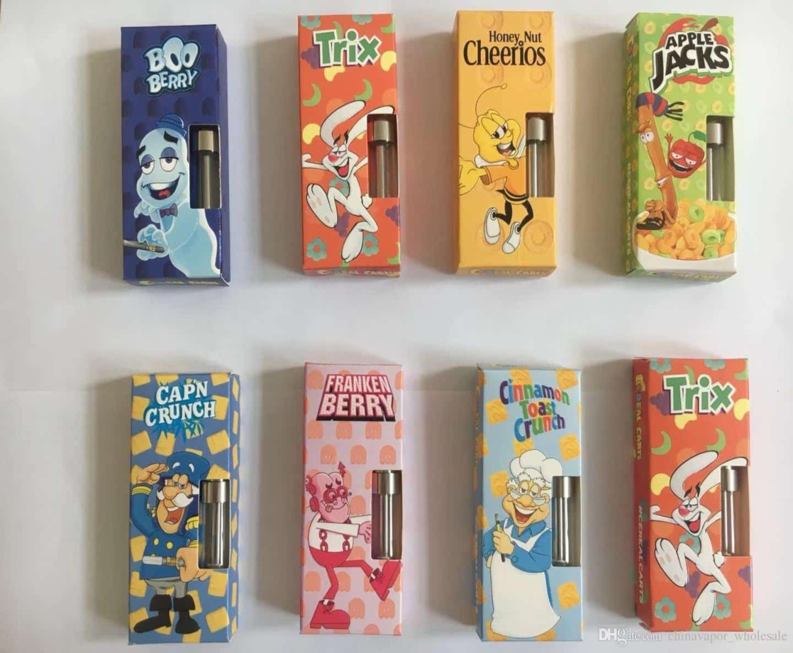Cuckoo for ‘Cocoa Puffs’: Cops Find Weed Carts Mimicking Kids Cereal