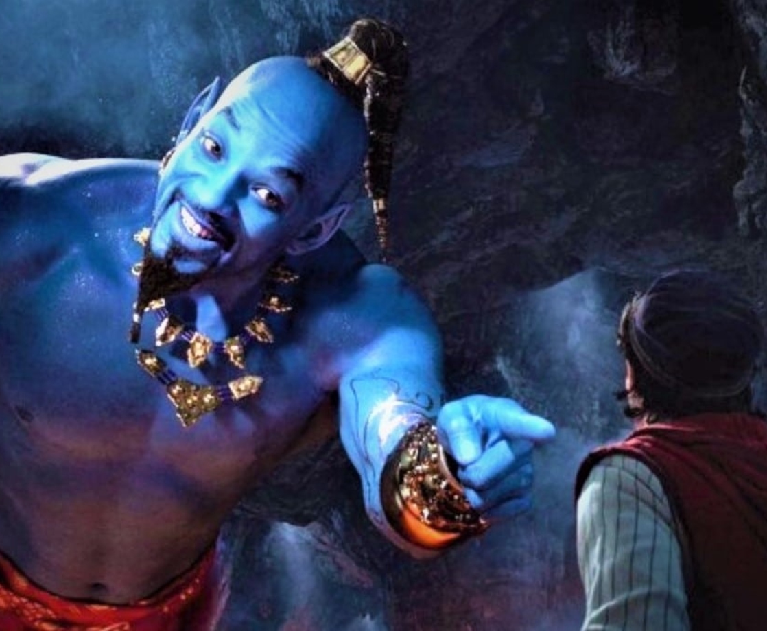 Heady Entertainment: No, You’re Not Hallucinating — Will Smith Is a Big Blue Genie
