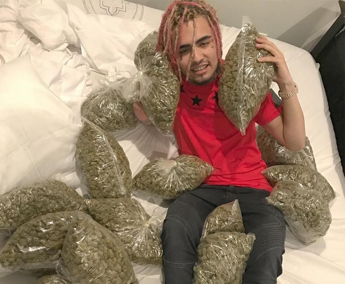 Lil Pump Is Now the Face of Cannabis Brand “Smoke Unhappy”