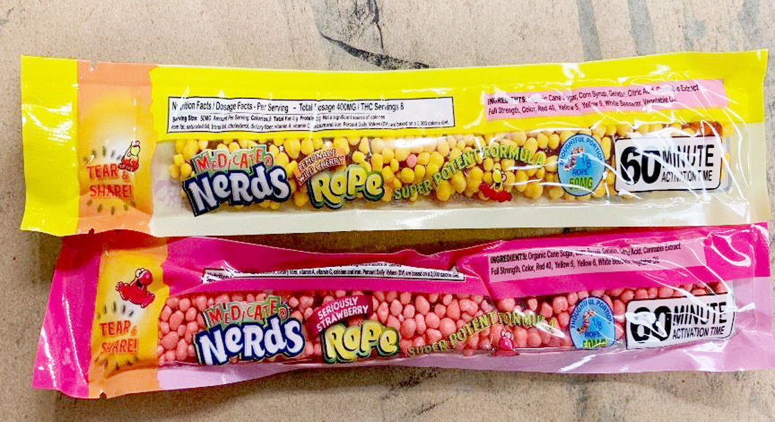 Feds Issue Warning About THC Candies Disguised as ‘Nerds Rope’