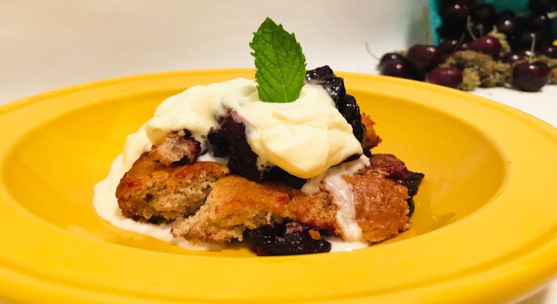 Baked to Perfection: Stay Cherried with This Canna-Cobbler by the Weed+Grub Duo