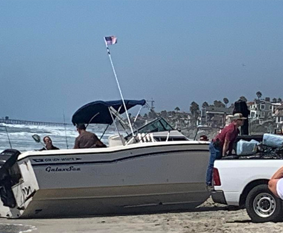 Mystery Boat Full of Smuggled Weed Washes Ashore in San Diego