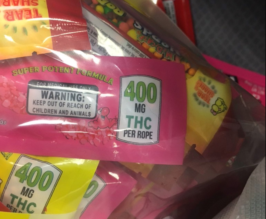 Cops Confiscate More Weed Infused Nerds Rope, Issue Another Halloween Warning