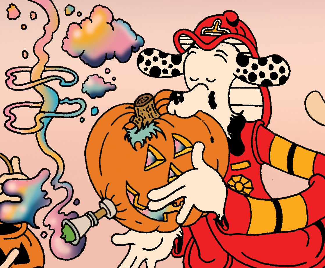 Frisbee F.D. Gets Tricked and Smokes Treats in This Week’s Halloween Comic