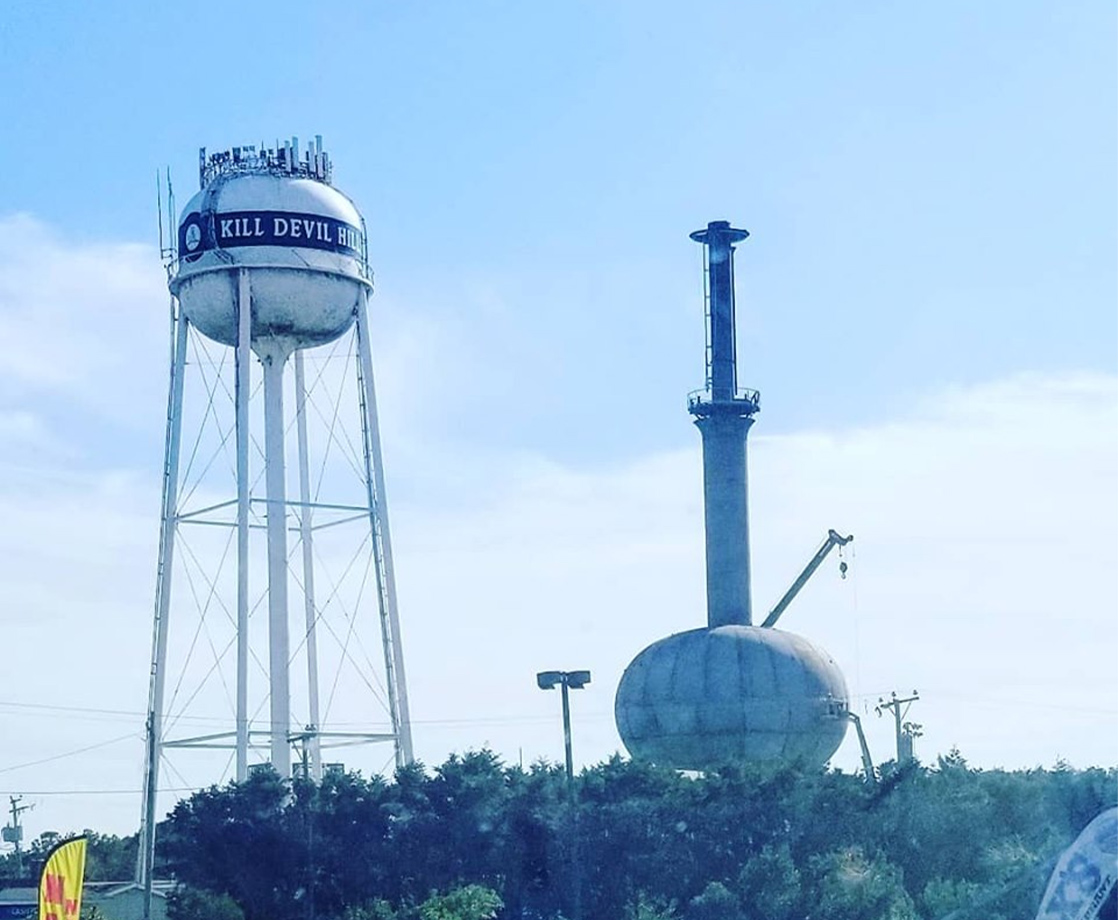 North Carolina Town Swears Its New Water Tower Is Not a Giant Bong