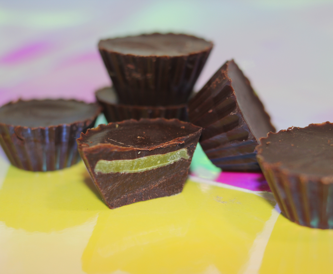 Baked to Perfection: These Matcha Cocoa Buttercups Are Reese’s for Healthy Stoners