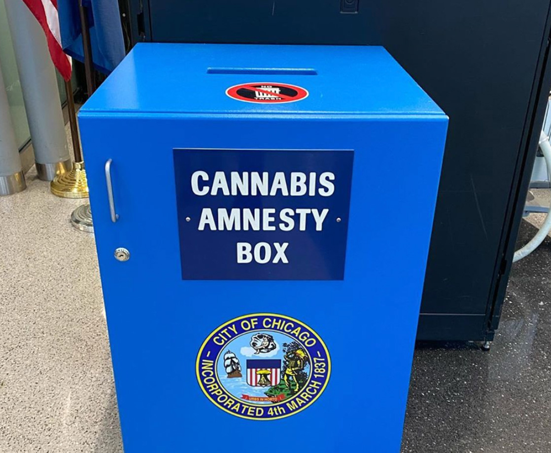 Thief Steals Leftover Pot From Chicago Airport’s Cannabis Amnesty Box