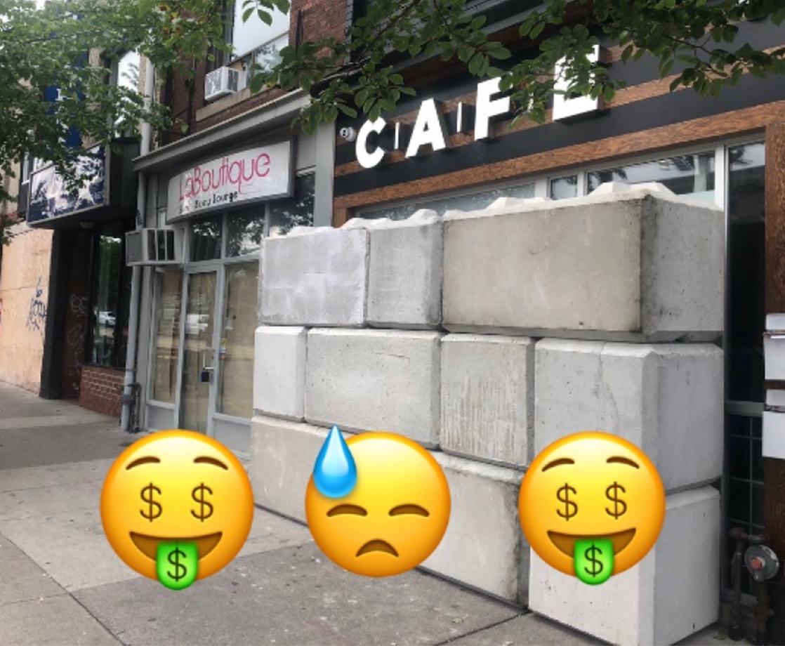 Toronto Has Spent $350,000 on Concrete Blocks to Barricade Illegal Pot Shops