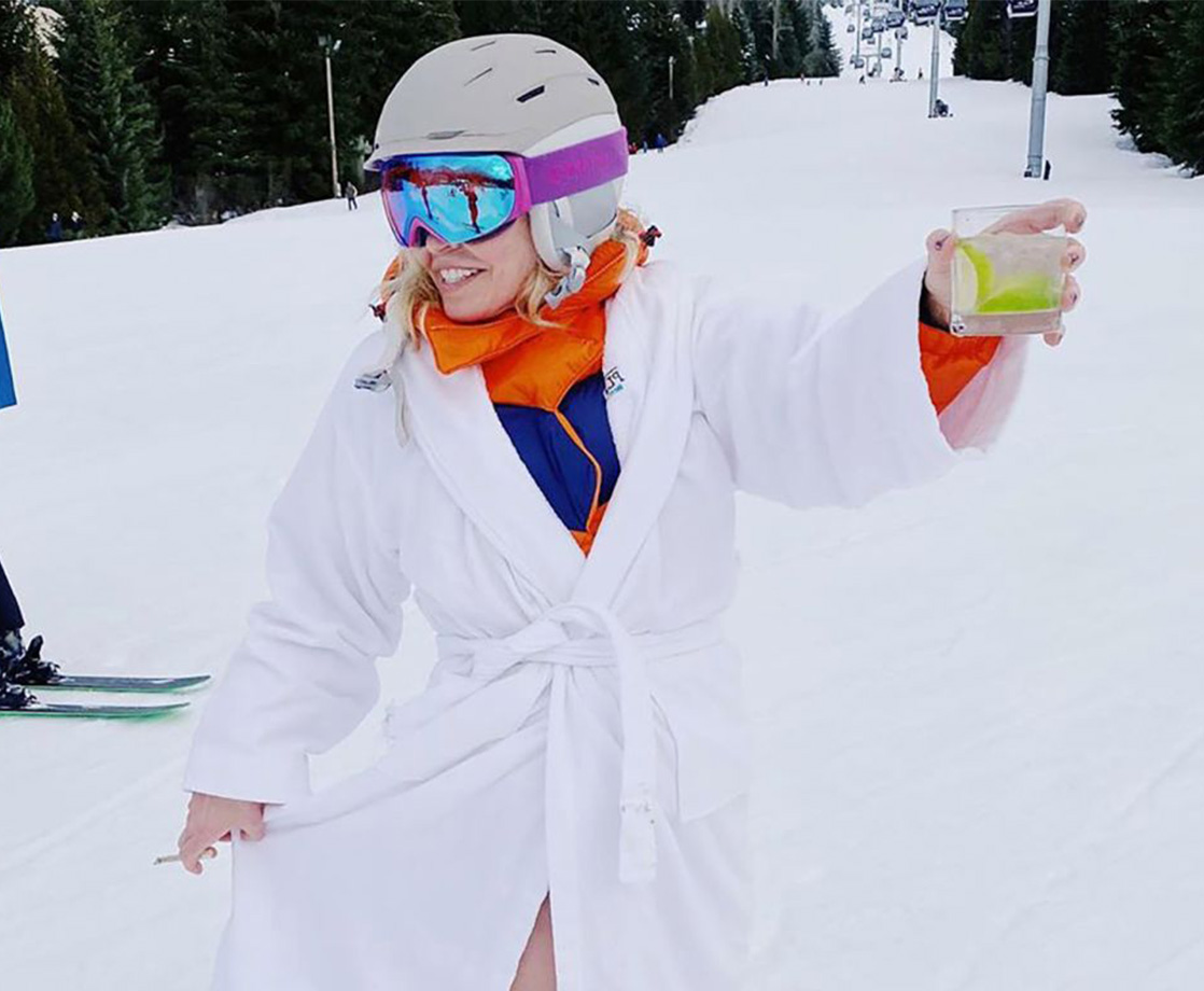 Chelsea Handler Celebrated Her Birthday By Skiing Stoned and Pantless