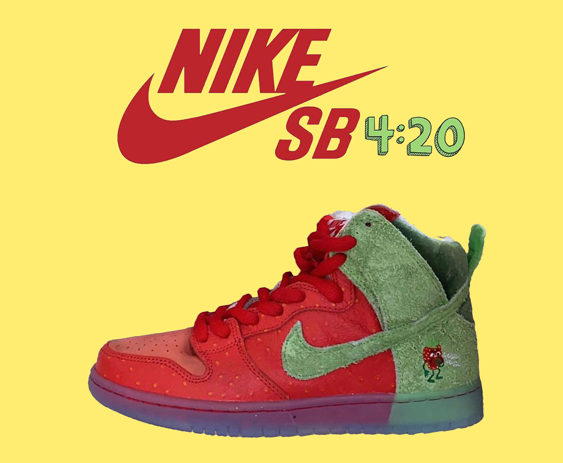 Check Out Leaked Photos of Nike’s New “Strawberry Cough” Sneakers for 4/20