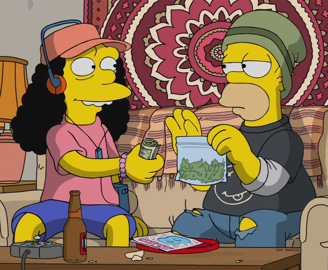 The Sativa Simpsons: Watch Homer and Marge Sell Bud in a New Episode