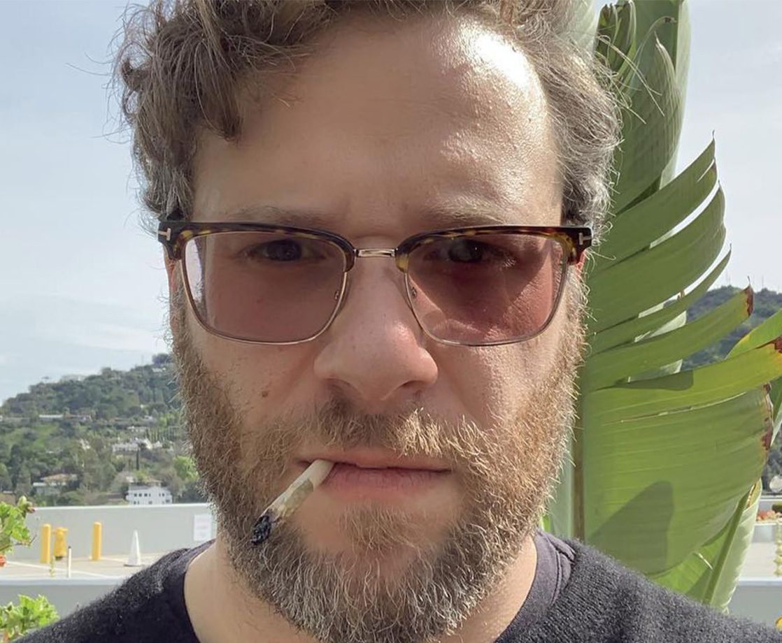 Seth Rogen Says He’s Been Smoking “Ungodly” Amounts of Weed During Quarantine
