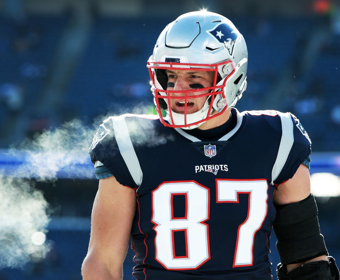 CBD Champ Rob Gronkowski Returns to the NFL the Day After 4/20