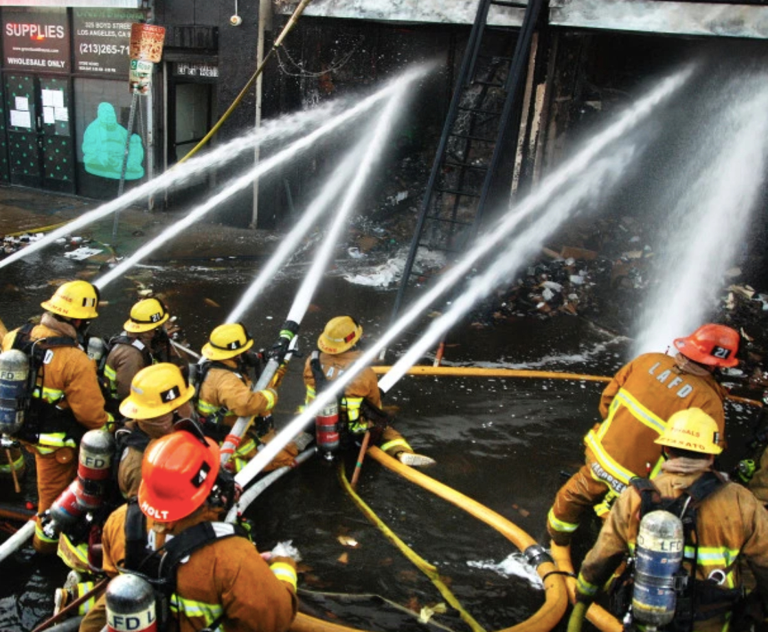 Hash Oil Explosion in LA Injures 11 Firefighters and Destroys Fire Truck