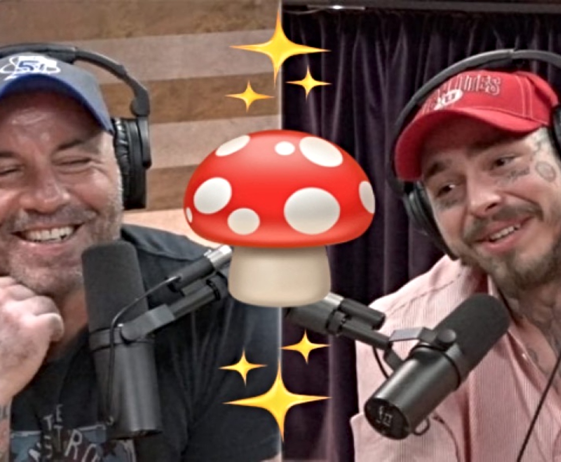 Post Malone and Joe Rogan Recorded Podcast Episode While Tripping Balls on Shrooms