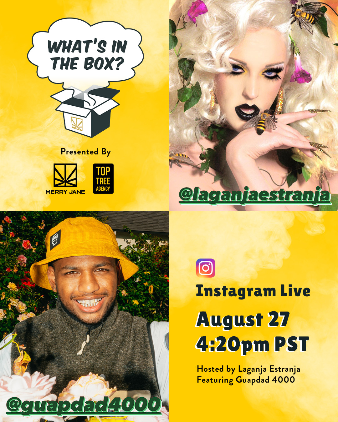 MERRY JANE’s New IG Live Series “What’s in the Box” Is the Internet’s Hottest Smoke Sesh