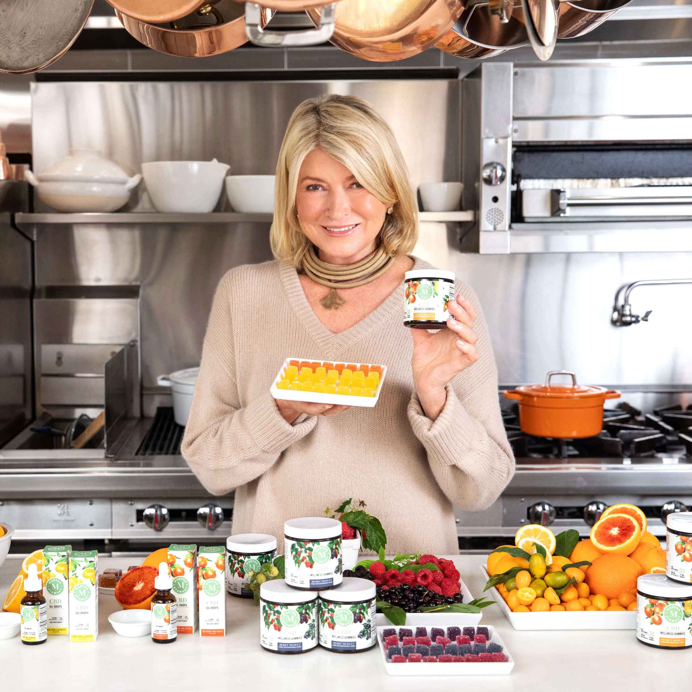 Martha Stewart Says She “Pops 20 CBD Gummies Every Day” and Just Chills