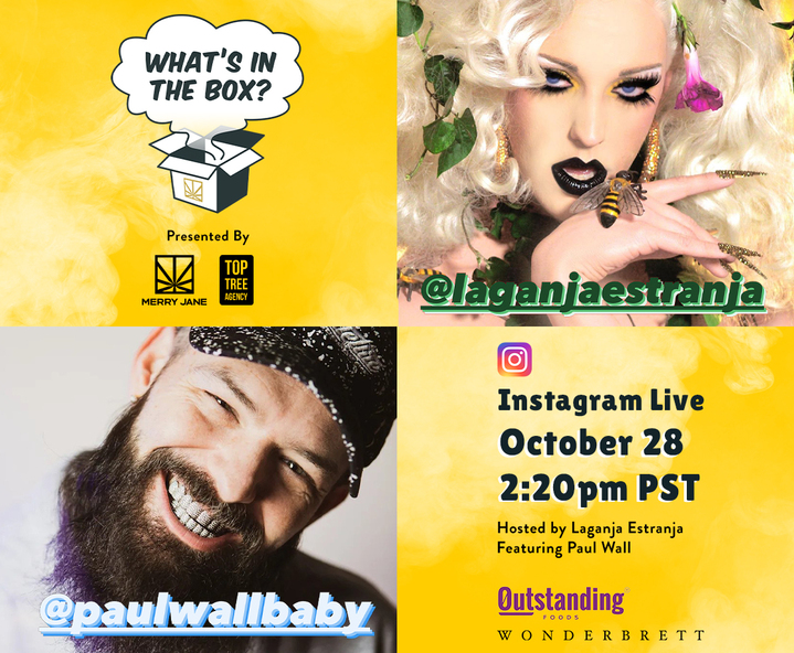 Rapper Paul Wall and Laganja Estranja Just Got High AF on MERRY JANE’s “What’s In the Box”