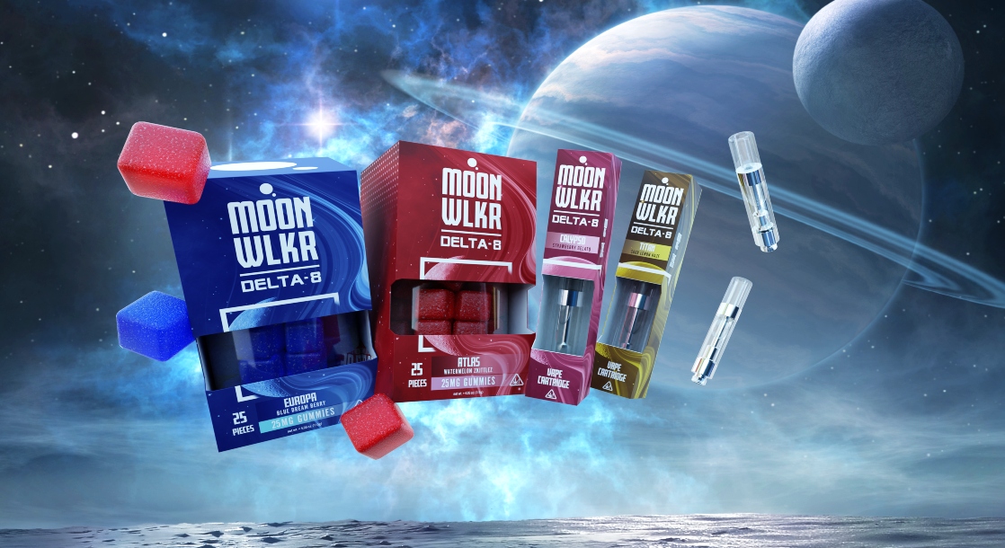 Get the Best of THC and CBD with Moonwlkr’s Delta-8-THC Gummies