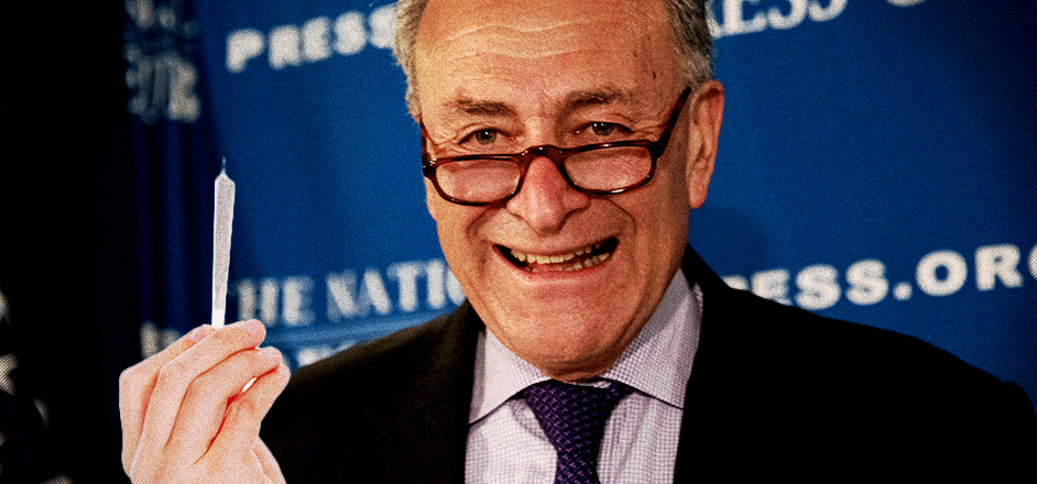 Chuck Schumer Just Released the Details of His Long Awaited Federal Weed Legalization Bill