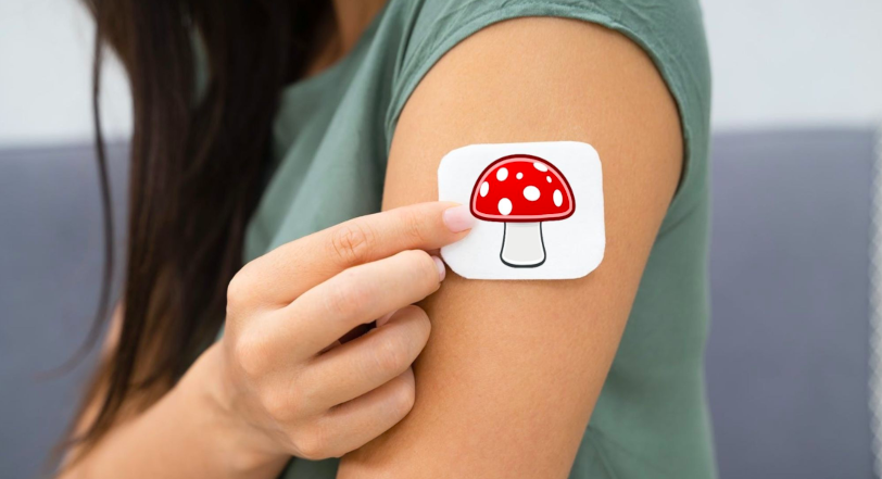 Transdermal Patches That Administer Psilocybin Might Be the Future of Mushroom Therapy