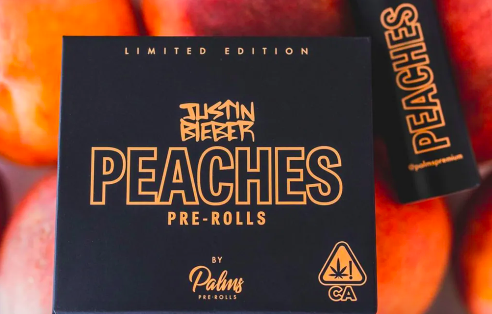 Justin Bieber Launches “Peaches” Pre-Rolls In New Partnership with LA Weed Company
