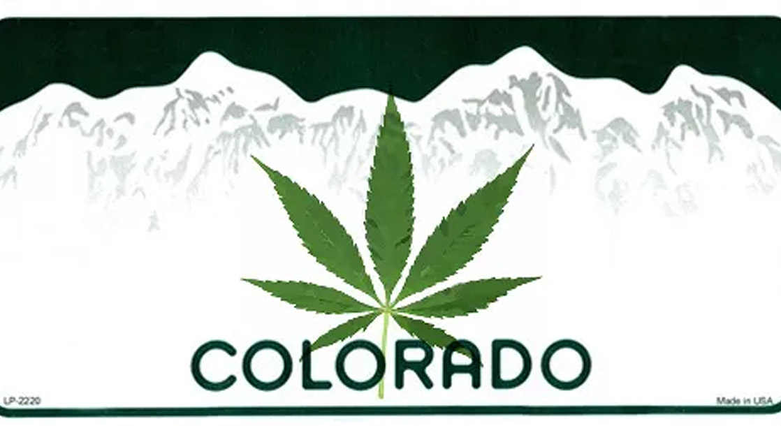 Colorado Auctions 22 Weed-Themed License Plates for 4/20