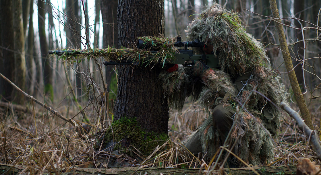 US Army Turns to Hemp For Its New Camouflaged Sniper Suits