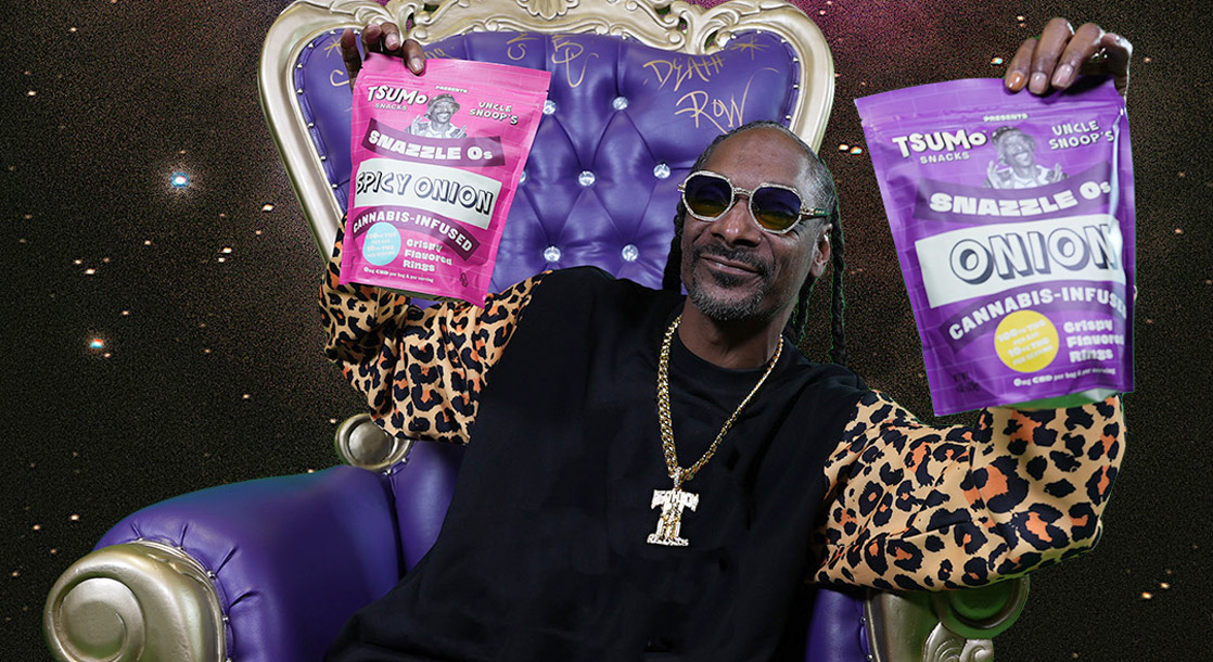 Snoop Dogg Drops His Own Brand of Weed-Infused Onion Rings, Snazzle Os