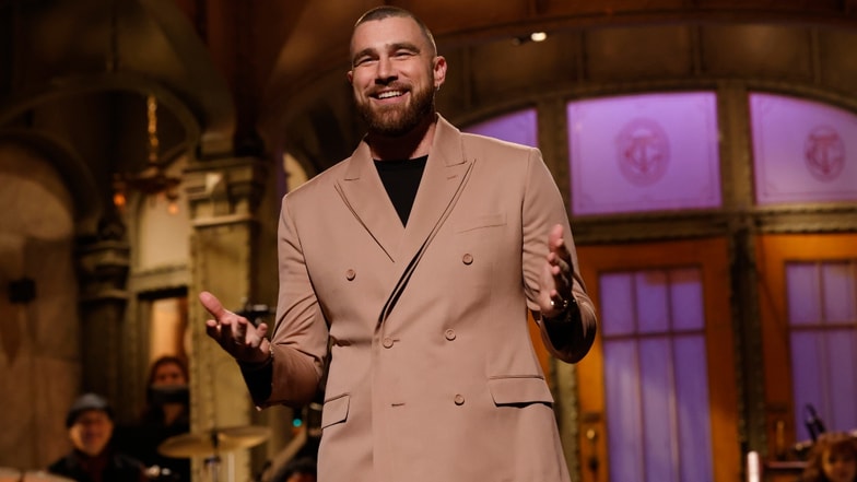 Super Bowl Winner Travis Kelce Just Shouted Out Weed on SNL