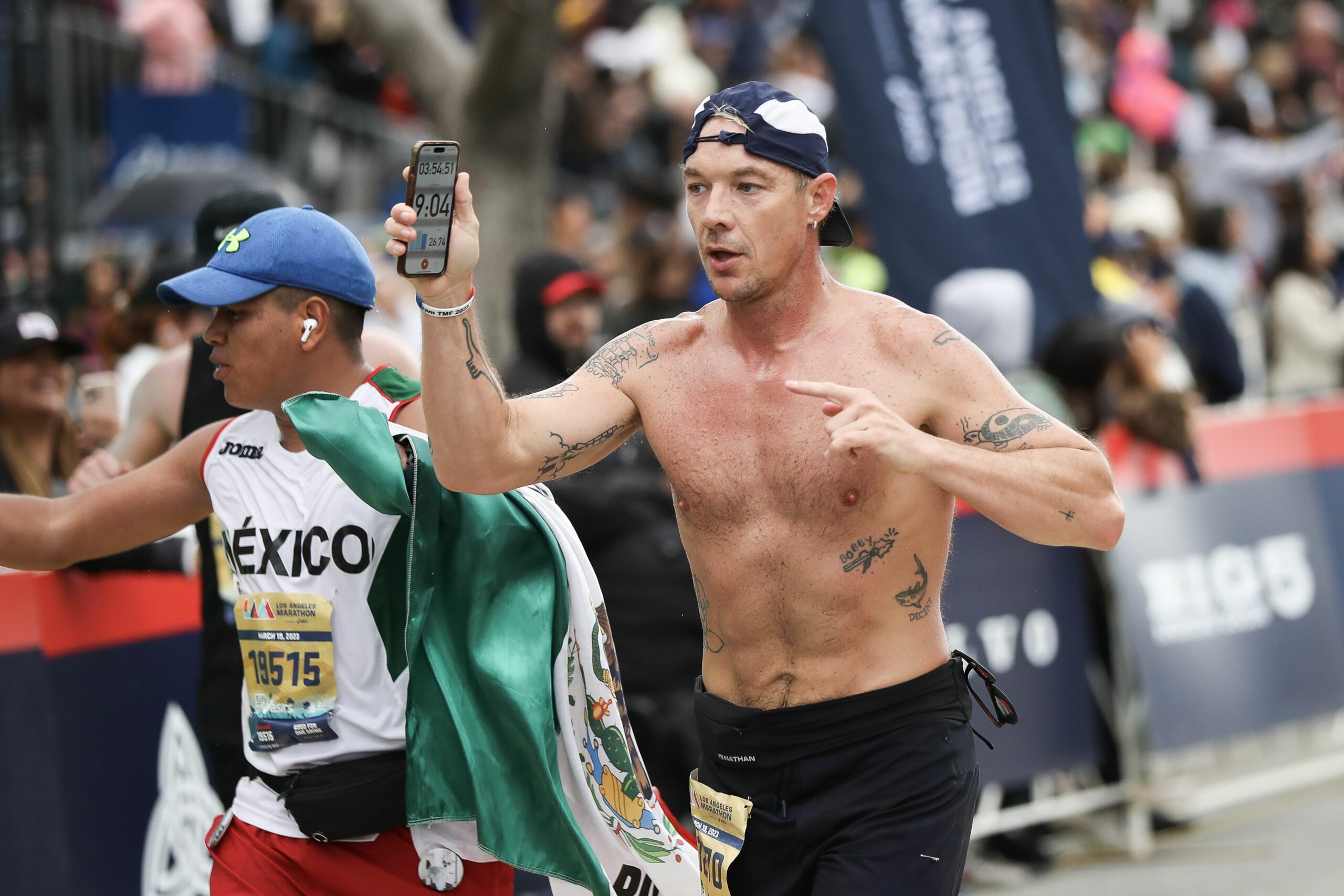 Diplo Ran the LA Marathon in Under Four Hours While High on Acid