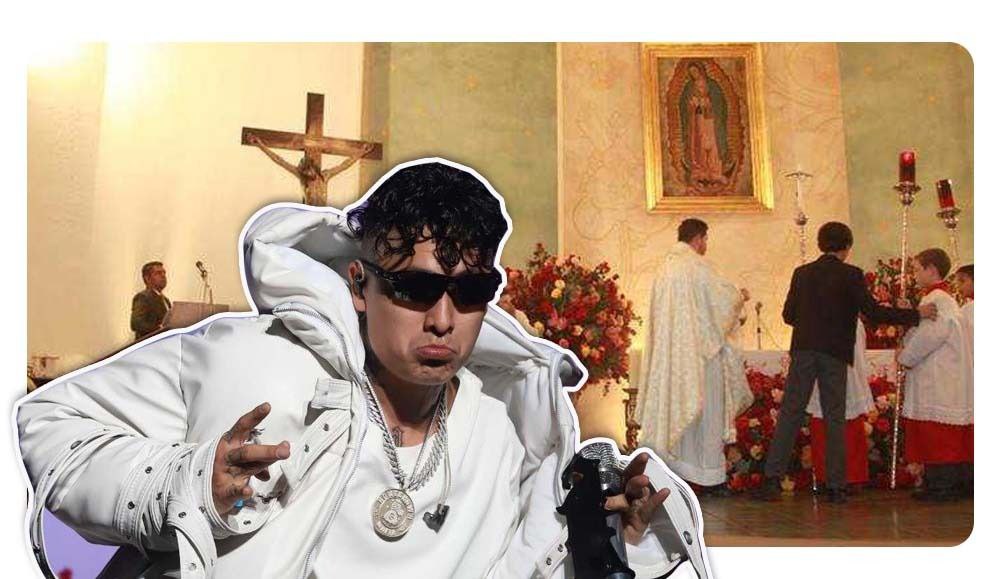 Mexican Trap Artist Dresses as Priest and Hands Out Joints for Communion in Church