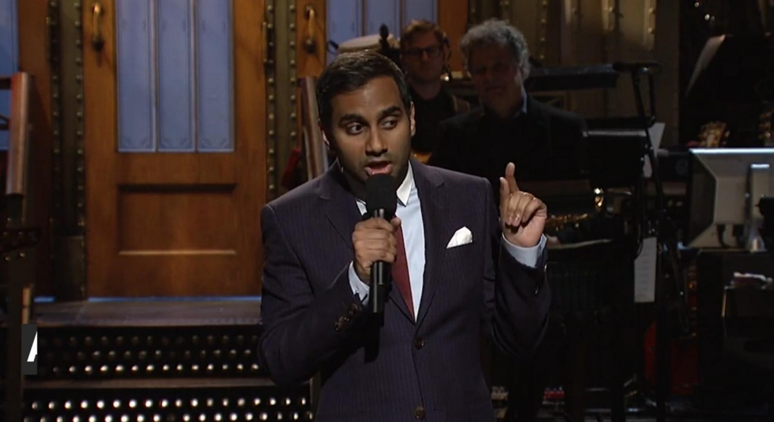 Aziz Ansari Calls Out “Casual White Supremacists” on SNL