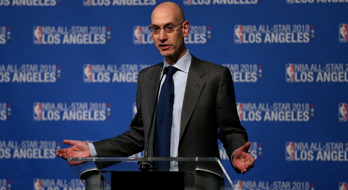 NBA Commissioner Adam Silver Has No Plans to Change the League’s Marijuana Policy