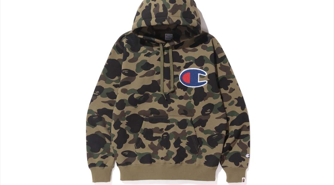 BAPE Collaborates with Champion on a Range of Classic Gear