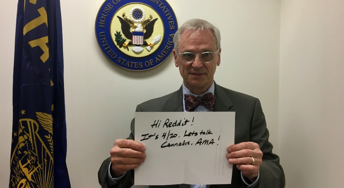 Rep. Earl Blumenauer Becomes First Elected Official to Do AMA with Reddit’s Cannabis Community