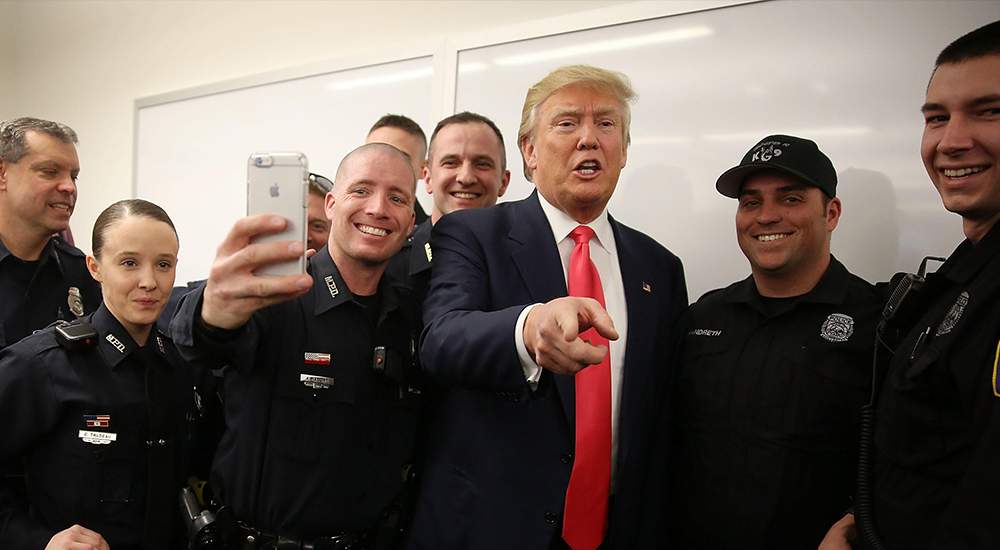 Cops Endorse Trump to Absolutely No One’s Surprise