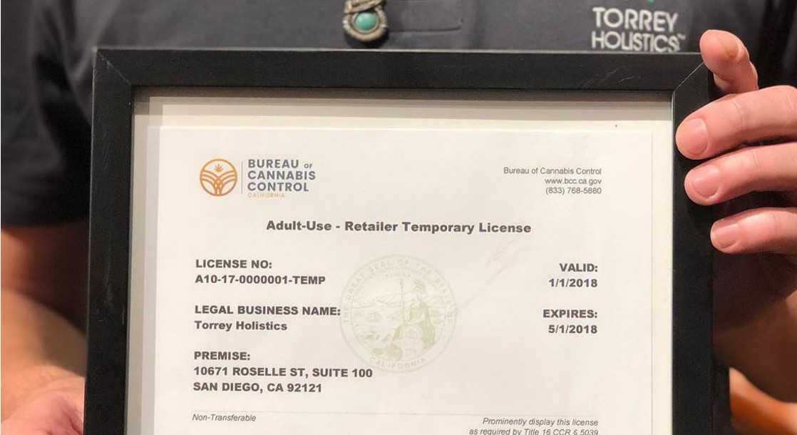 California Awards First Recreational Cannabis Licenses for Businesses
