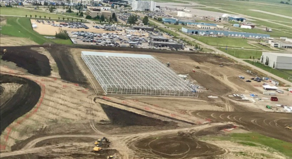 Canada’s New 800,000 Square-Foot Greenhouse will Produce Over 200,000 Pounds of Weed Every Year