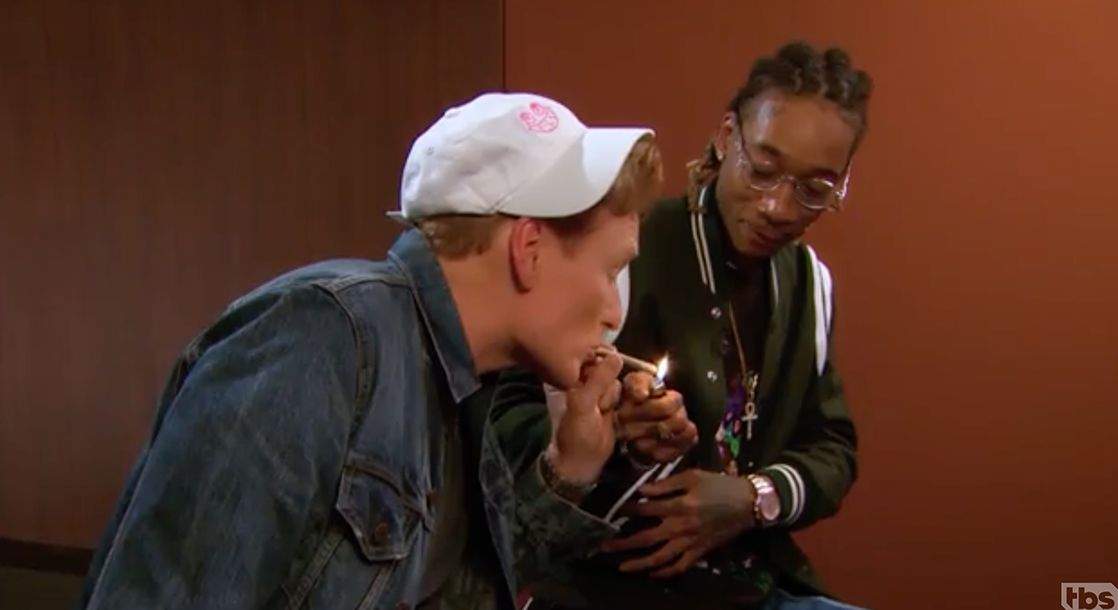 Conan and Wiz Khalifa Share Stoned Wisdom and Presidential Trivia in “Clueless Gamer” Outtakes