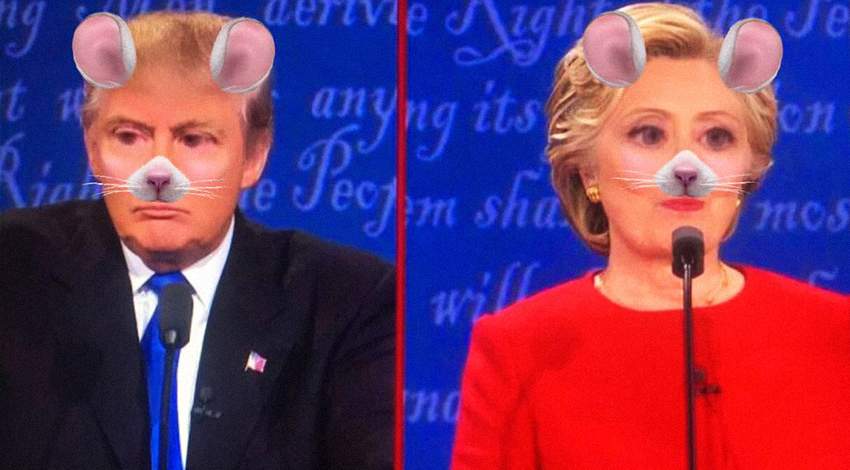 And the Winner of the First Debate Between Hillary Clinton and Donald Trump Is…Snapchat