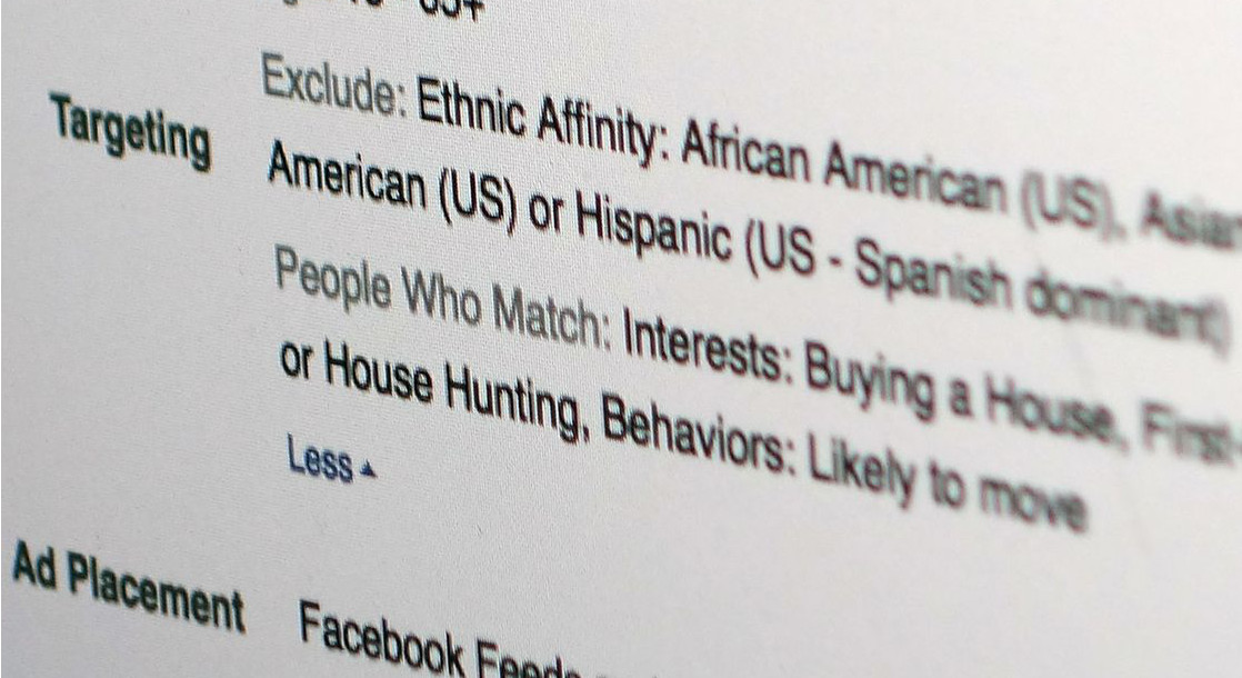 Facebook Bans Advertisers From Discriminating by Race