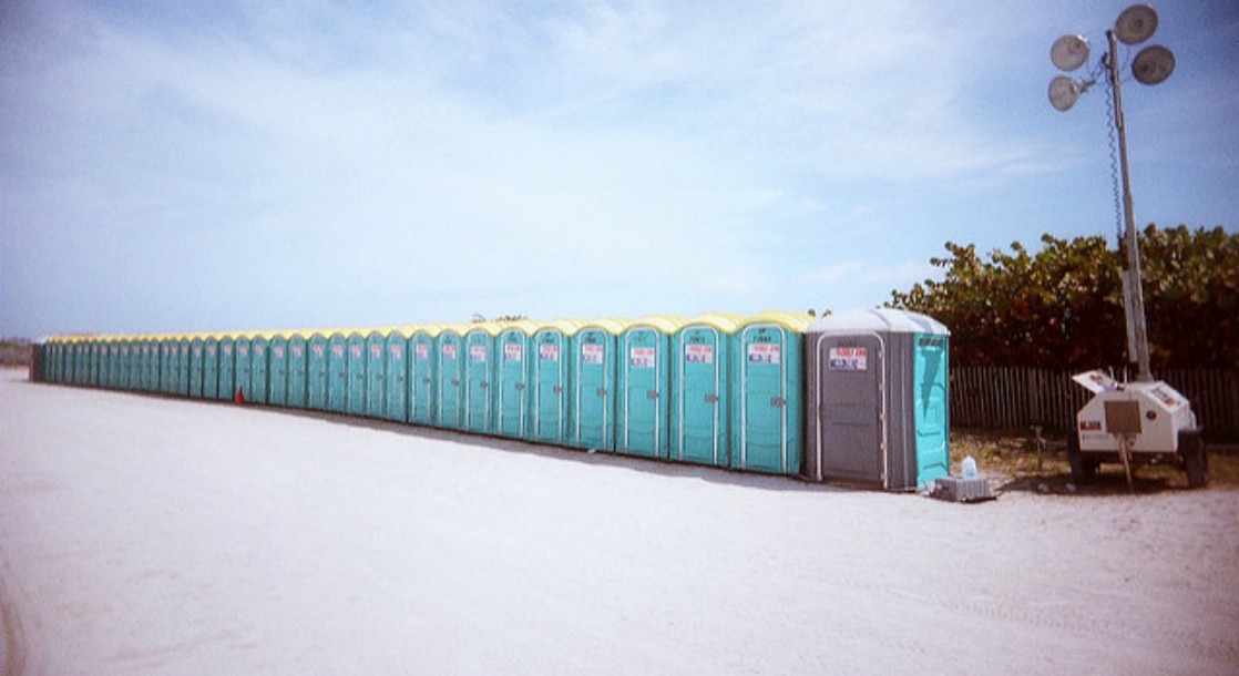 Florida Residents Pissed After Pot Smoking Leads to Beach Porta-Potty Removal