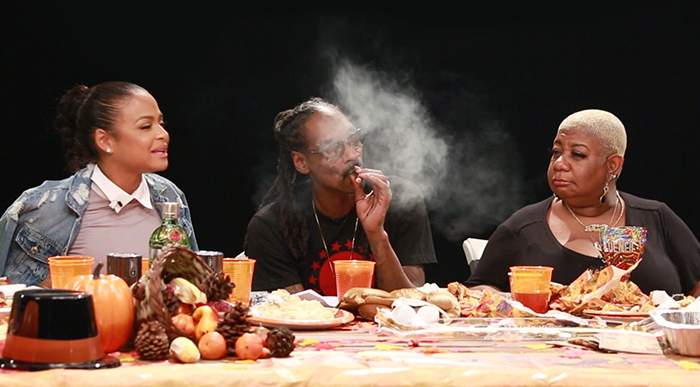 Snoop Dogg and Friends Celebrate Thanksgiving by Carving Up Rich Dicks, Cocaine, and Melania Trump