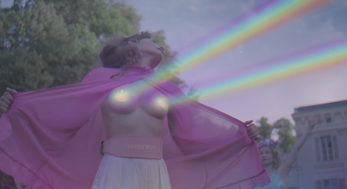 Laser Beams and Male Buttocks Grace Grizzly Bear’s Surreal “Mourning Sound” Music Video