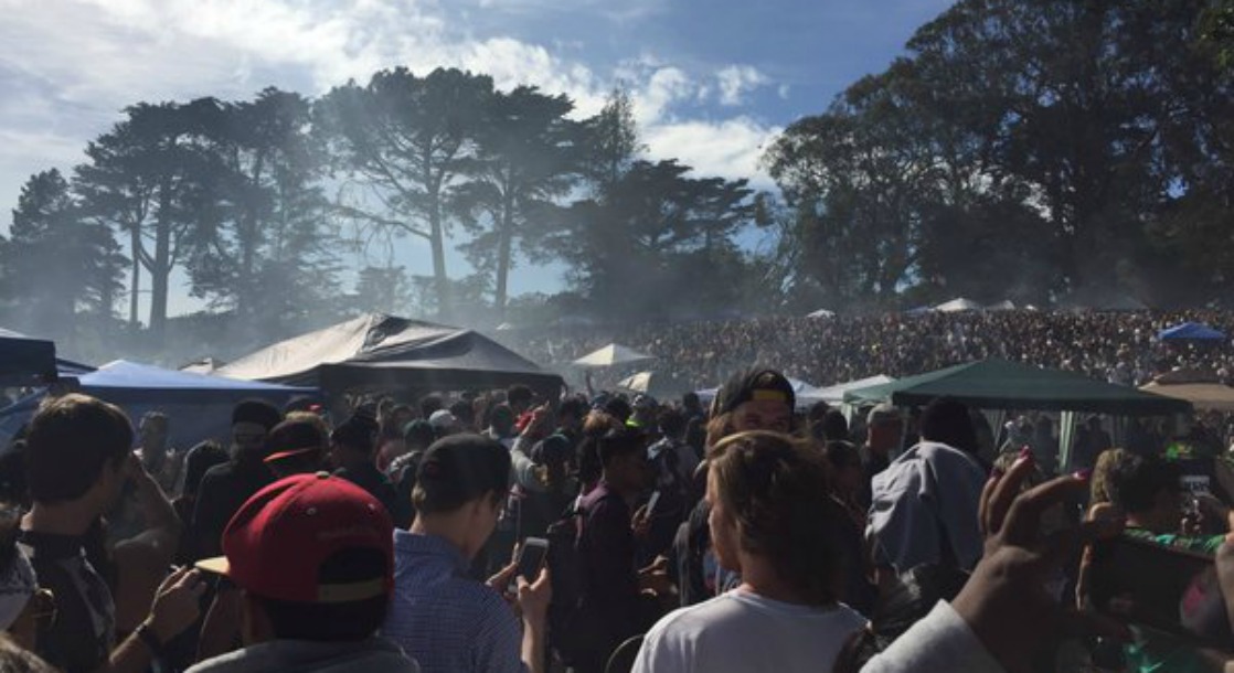 SF Scammers Sold Fake Tickets to the City’s Free 4/20 Celebration on “Hippie Hill”