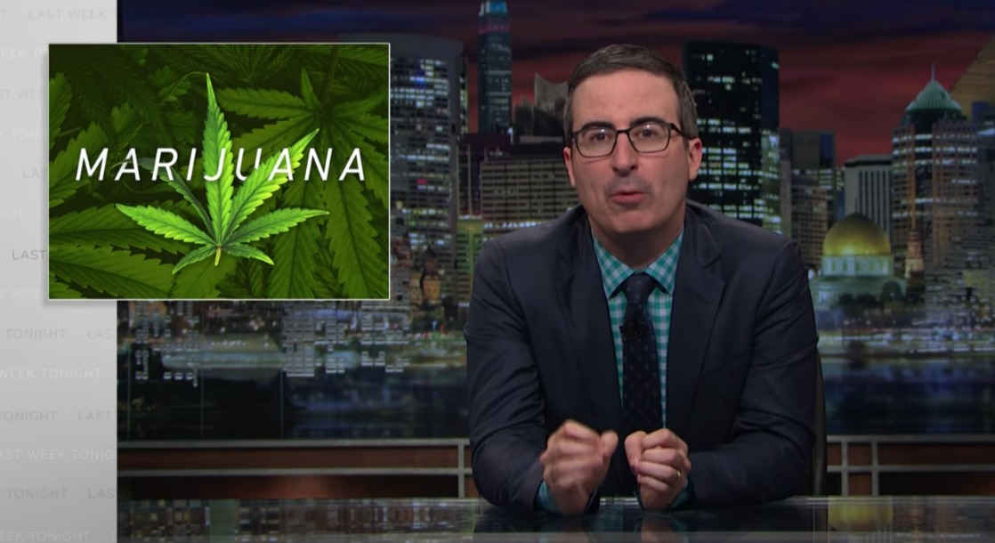 John Oliver Is Baffled by Cannabis Prohibition