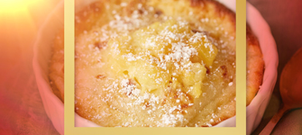 Mini Ricotta Pineapple Canna-Crepe Soufflés